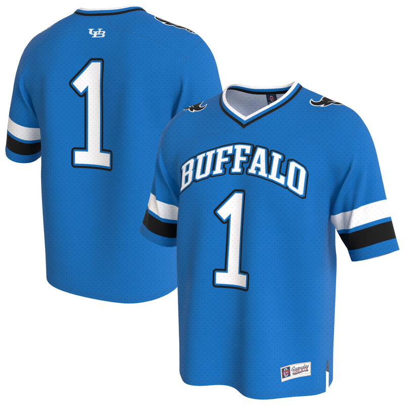Buffalo Bulls Football Jersey, Royal Fashion Lightweight Sportswear Jersey Shirt, Lightweight Breathable Athletic Jersey, Casual Gift for Men