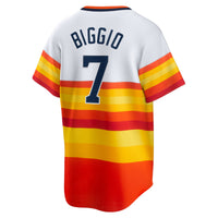 Craig Biggio Houston Astros Baseball Jersey, White Home Sportswear Jersey Shirt, Lightweight Breathable Athletic Jersey, Casual Gift for Men