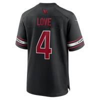 Jeremiyah Love Arizona Cardinals Football Jersey, Black Sportswear Jersey Shirt, Lightweight Breathable Athletic Jersey, Casual Gift for Men