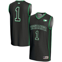 North Dakota Basketball Jersey, Black Fashion Lightweight Sportswear Jersey Shirt, Sleeveless Athletic Tank Jersey, Casual Gift for Men