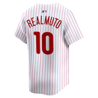 J.T. Realmuto Philadelphia Phillies Baseball Jersey, Sportswear Jersey Shirt, Lightweight Athletic Jersey, Casual Gift for Men, Style 201932280