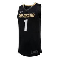 Colorado Buffaloes Basketball Jersey, Black Sportswear Jersey Shirt, Sleeveless Athletic Tank Jersey, Casual Gift for Men, Style 200398436