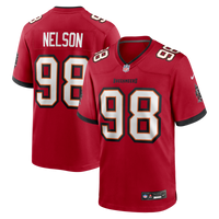 Anthony Nelson Tampa Bay Buccaneers Football Jersey, Red Sportswear Jersey Shirt, Lightweight Breathable Athletic Jersey, Casual Gift for Men