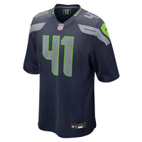 Chris Stoll Seattle Seahawks Football Jersey, Navy Game Sportswear Jersey Shirt, Lightweight Breathable Athletic Jersey, Casual Gift for Men