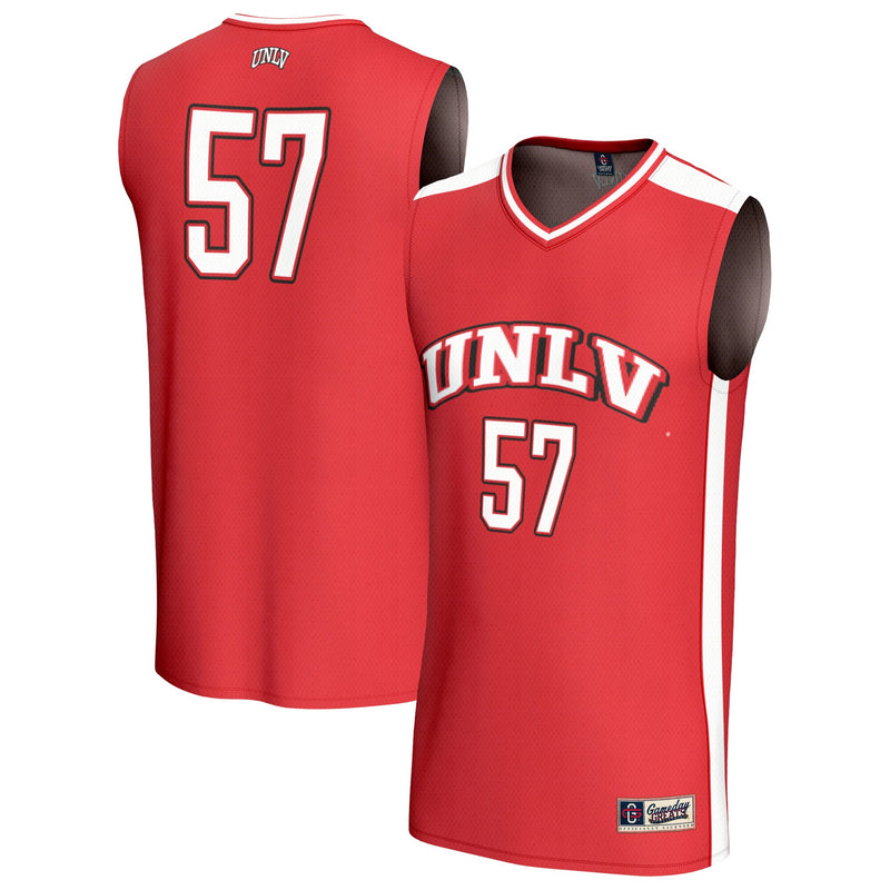 UNLV Rebels Basketball Jersey, Cardinal Fashion Lightweight Sportswear Jersey Shirt, Sleeveless Athletic Tank Jersey, Casual Gift for Men