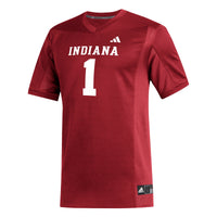Indiana Hoosiers Football Jersey, Crimson Replica Sportswear Jersey Shirt, Lightweight Breathable Athletic Jersey, Casual Gift for Men