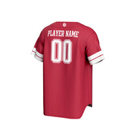 Oklahoma Sooners Baseball Jersey, Crimson Sportswear Jersey Shirt, Lightweight Breathable Athletic Jersey, Casual Gift for Men, Style 202551197