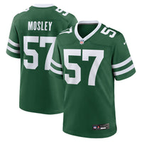 C.J. Mosley New York Jets Football Jersey, Green Game Sportswear Jersey Shirt, Lightweight Breathable Athletic Jersey, Casual Gift for Men