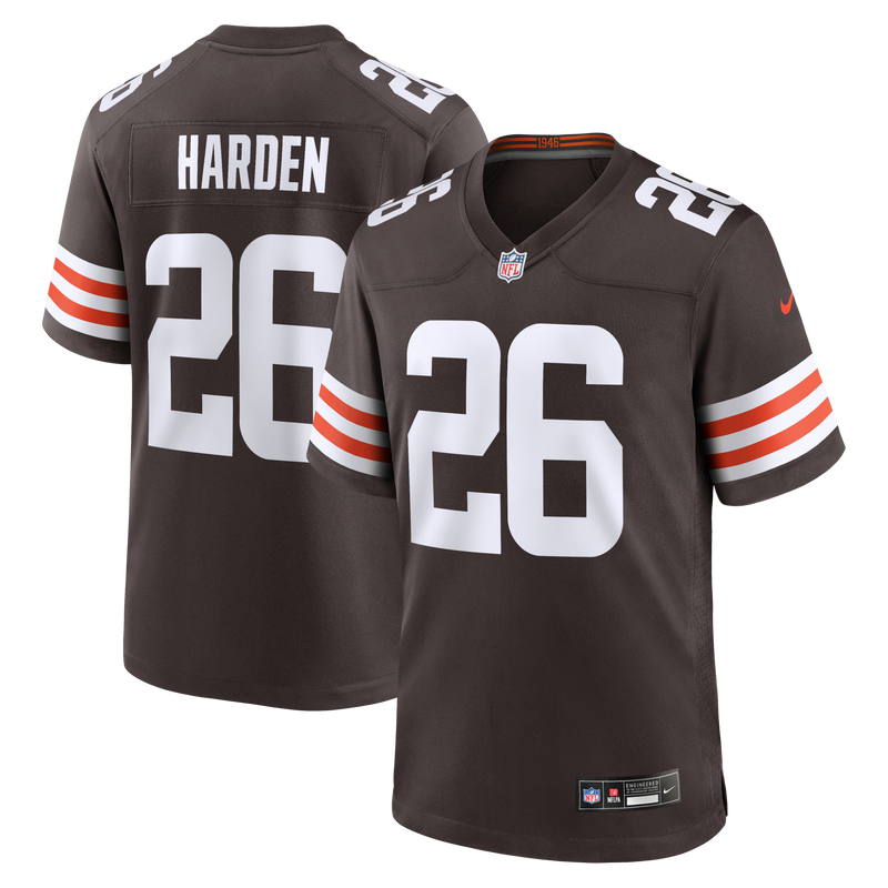 Myles Harden Cleveland Browns Football Jersey, Brown Game Sportswear Jersey Shirt, Lightweight Breathable Athletic Jersey, Casual Gift for Men