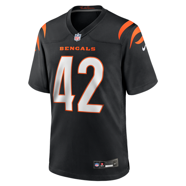 Cincinnati Bengals Oren Burks Black Team Game Jersey