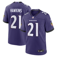 Jaylinn Hawkins Baltimore Ravens Football Jersey, Purple Sportswear Jersey Shirt, Lightweight Breathable Athletic Jersey, Casual Gift for Men