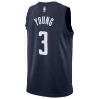 Trae Young Washington Wizards Basketball Jersey, Navy Swingman Sportswear Jersey Shirt, Sleeveless Athletic Tank Jersey, Casual Gift for Men