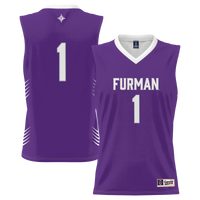 Furman Paladins Basketball Jersey, Purple Sportswear Jersey Shirt, Sleeveless Athletic Tank Jersey, Casual Gift for Men, Style 200939464