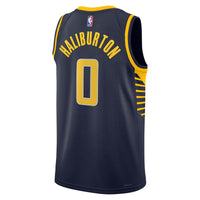 Tyrese Haliburton Indiana Pacers Basketball Jersey, Navy Swingman Sportswear Jersey Shirt, Sleeveless Athletic Tank Jersey, Casual Gift for Men