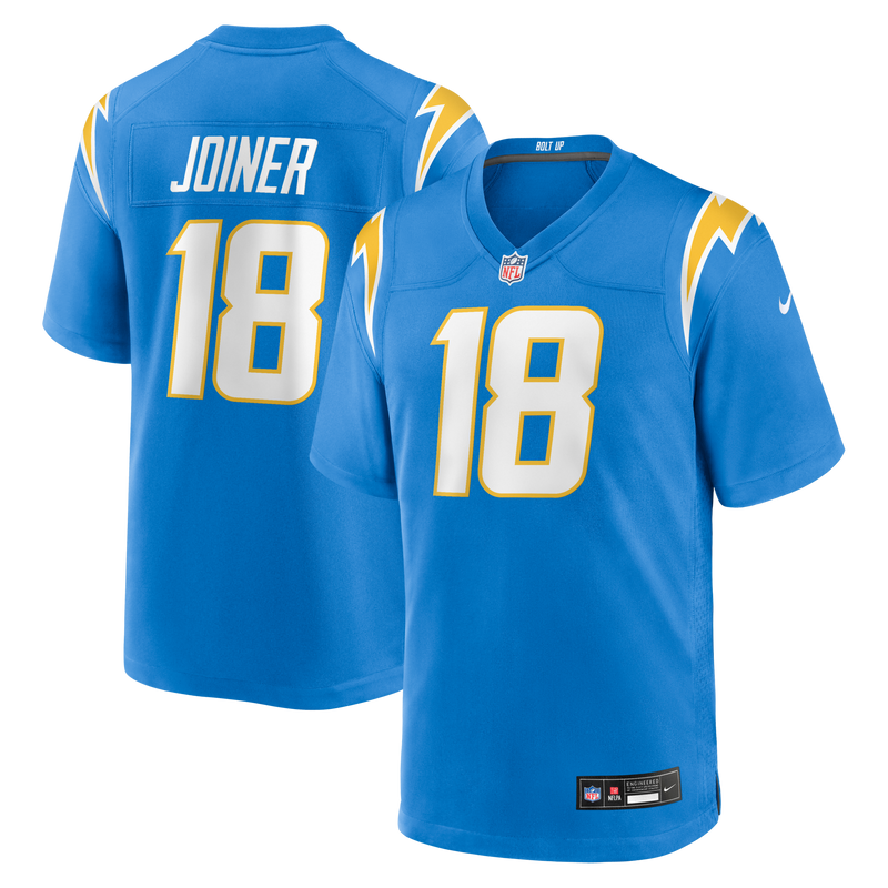 Charlie Joiner Los Angeles Chargers Football Jersey, Powder Sportswear Jersey Shirt, Lightweight Breathable Athletic Jersey, Casual Gift for Men