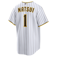 Yuki Matsui San Diego Padres Baseball Jersey, White Replica Sportswear Jersey Shirt, Lightweight Breathable Athletic Jersey, Casual Gift for Men