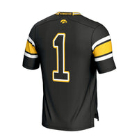 Iowa Hawkeyes Football Jersey, Black Fashion Lightweight Sportswear Jersey Shirt, Lightweight Breathable Athletic Jersey, Casual Gift for Men