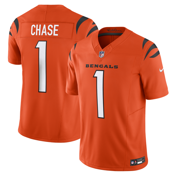 Cincinnati Bengals Ja'Marr Chase Orange Limited Jersey