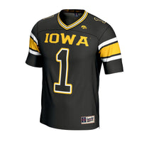 Iowa Hawkeyes Football Jersey, Black Fashion Lightweight Sportswear Jersey Shirt, Lightweight Breathable Athletic Jersey, Casual Gift for Men