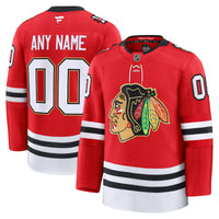 Chicago Blackhawks Hockey Jersey, Red Premium Sportswear Jersey Shirt, Long Sleeve Hockey Sweater Jersey, Casual Gift for Men, Style 203133903