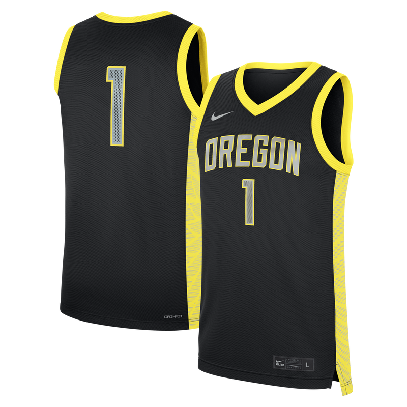 Oregon Ducks Basketball Jersey, Black Replica Alternate Sportswear Jersey Shirt, Sleeveless Athletic Tank Jersey, Casual Gift for Men