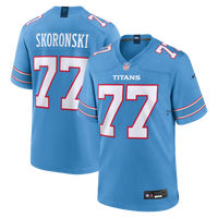 Peter Skoronski Tennessee Titans Football Jersey, Light Sportswear Jersey Shirt, Lightweight Breathable Athletic Jersey, Casual Gift for Men