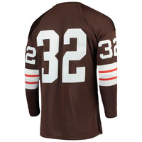Jim Brown Cleveland Browns Football Jersey, Authentic Sportswear Jersey Shirt, Lightweight Breathable Athletic Jersey, Casual Gift for Men