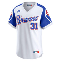 Greg Maddux Atlanta Braves Baseball Jersey, White Limited Sportswear Jersey Shirt, Lightweight Breathable Athletic Jersey, Casual Gift for Men