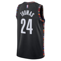 Cam Thomas Brooklyn Nets Basketball Jersey, Black Swingman Sportswear Jersey Shirt, Sleeveless Athletic Tank Jersey, Casual Gift for Men