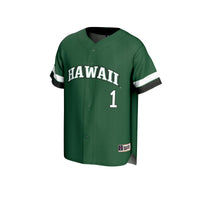 Hawaii Rainbow Warriors Lightweight Baseball Jersey, Sportswear Jersey Shirt, Lightweight Athletic Jersey, Casual Gift for Men, Style 202497519