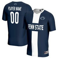 Penn State Nittany Lions Soccer Jersey, Navy Lightweight Sportswear Jersey Shirt, Lightweight Breathable Athletic Jersey, Casual Gift for Men