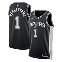 Victor Wembanyama San Antonio Spurs Basketball Jersey, Black Sportswear Jersey Shirt, Sleeveless Athletic Tank Jersey, Casual Gift for Men