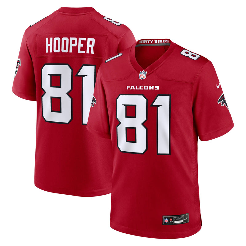 Austin Hooper Atlanta Falcons Football Jersey, Red Game Sportswear Jersey Shirt, Lightweight Breathable Athletic Jersey, Casual Gift for Men