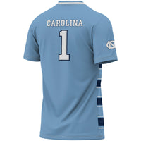 North Carolina Tar Heels Soccer Jersey, Sportswear Jersey Shirt, Lightweight Breathable Athletic Jersey, Casual Gift for Men, Style 201032081