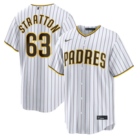 Hunter Stratton San Diego Padres Baseball Jersey, White Sportswear Jersey Shirt, Lightweight Breathable Athletic Jersey, Casual Gift for Men