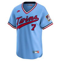 Joe Mauer Minnesota Twins Baseball Jersey, Light Blue Sportswear Jersey Shirt, Lightweight Breathable Athletic Jersey, Casual Gift for Men