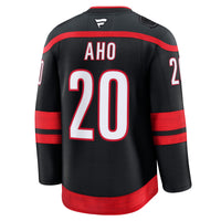 Sebastian Aho Carolina Hurricanes Hockey Jersey, Black Premium Sportswear Jersey Shirt, Long Sleeve Hockey Sweater Jersey, Casual Gift for Men