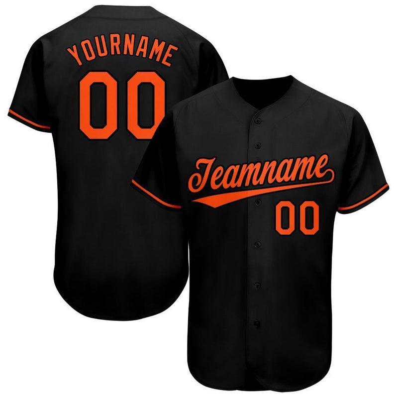Custom Baseball Jersey, Black Sportswear Jersey Shirt, Athletic Button Down Moisture Wicking Jersey, Casual Gift for Men, Style BaltimoreC0079
