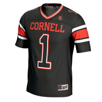 Cornell Big Red Football Jersey, Black Sportswear Jersey Shirt, Lightweight Breathable Athletic Jersey, Casual Gift for Men