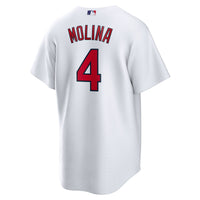 Yadier Molina St. Louis Cardinals Baseball Jersey, White Sportswear Jersey Shirt, Lightweight Breathable Athletic Jersey, Casual Gift for Men