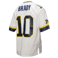 Michigan Wolverines 1999 Legacy Football Jersey, White Sportswear Jersey Shirt, Lightweight Breathable Athletic Jersey, Casual Gift for Men