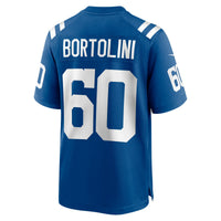 Tanor Bortolini Indianapolis Colts Football Jersey, Royal Sportswear Jersey Shirt, Lightweight Breathable Athletic Jersey, Casual Gift for Men