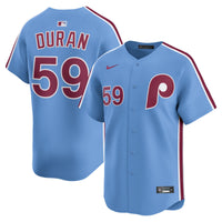 Jhoan Duran Philadelphia Phillies Baseball Jersey, Light Sportswear Jersey Shirt, Lightweight Breathable Athletic Jersey, Casual Gift for Men