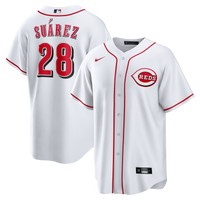 Eugenio Suárez Cincinnati Reds Baseball Jersey, White Sportswear Jersey Shirt, Lightweight Breathable Athletic Jersey, Casual Gift for Men