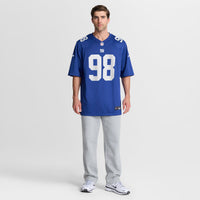 D.J. Reader New York Giants Football Jersey, Royal Game Sportswear Jersey Shirt, Lightweight Breathable Athletic Jersey, Casual Gift for Men