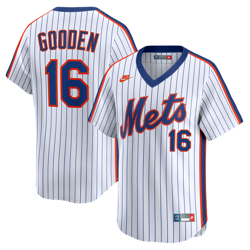 Dwight Gooden New York Mets Baseball Jersey, White Limited Sportswear Jersey Shirt, Lightweight Breathable Athletic Jersey, Casual Gift for Men