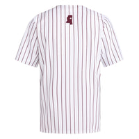 Mississippi State Bulldogs Baseball Jersey, White Replica Sportswear Jersey Shirt, Lightweight Breathable Athletic Jersey, Casual Gift for Men