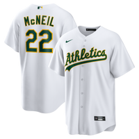 Jeff McNeil Athletics Baseball Jersey, White Replica Home Sportswear Jersey Shirt, Lightweight Breathable Athletic Jersey, Casual Gift for Men