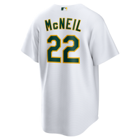 Jeff McNeil Athletics Baseball Jersey, White Replica Home Sportswear Jersey Shirt, Lightweight Breathable Athletic Jersey, Casual Gift for Men