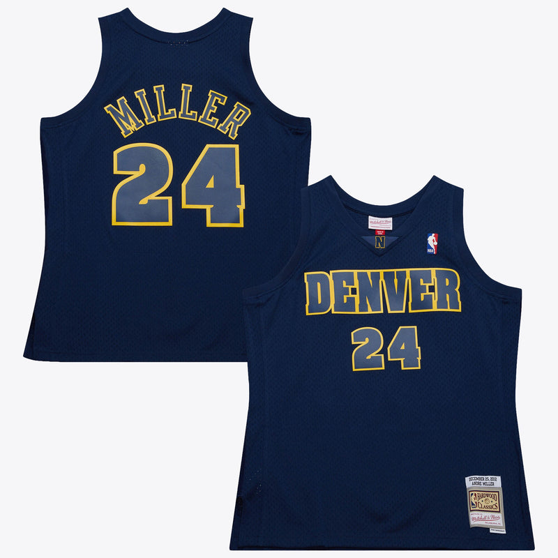 Denver Nuggets Basketball Jersey, Ash Blue Authentic Sportswear Jersey Shirt, Sleeveless Athletic Tank Jersey, Casual Gift for Men